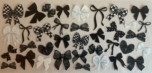 Black & White Bows