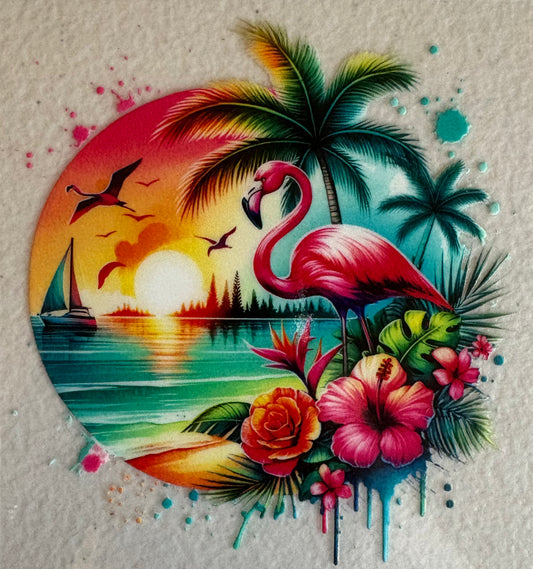 Flamingo Sunset
