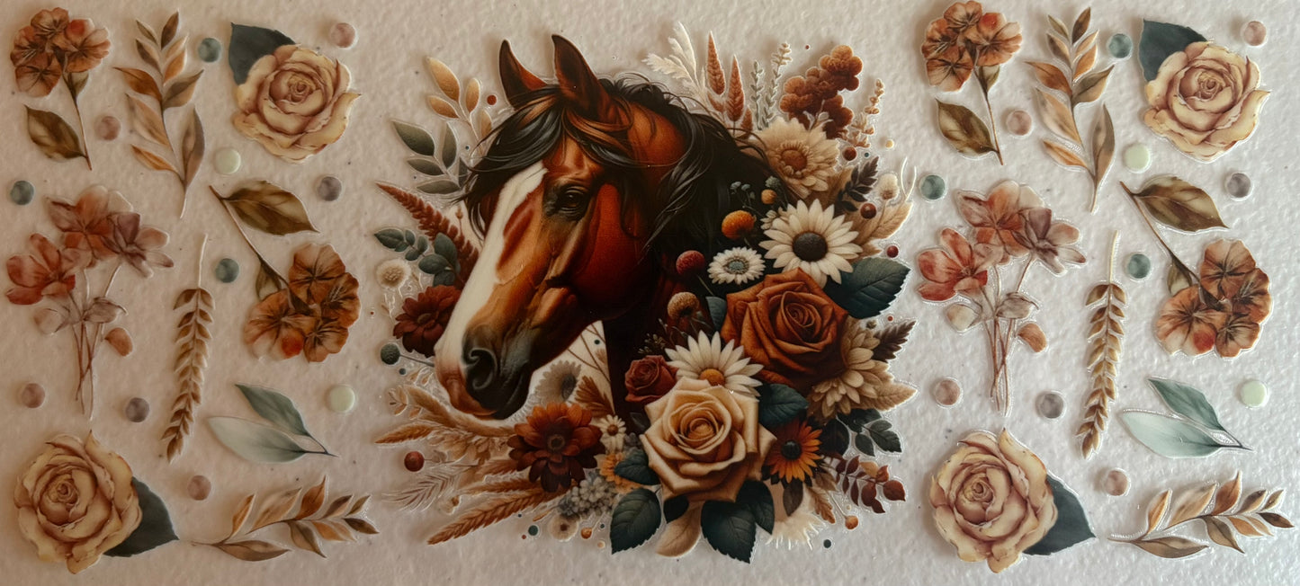 Floral Horse