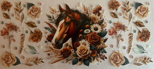 Floral Horse