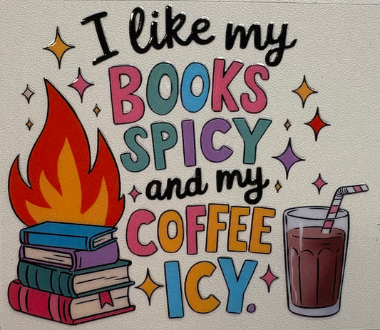 Books Spicy Coffee Icy