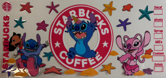 Starfish Starbucks Stitch