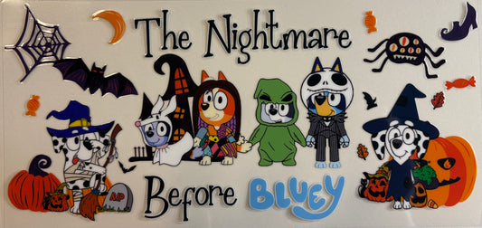 Nightmare Before Christmas Bluey