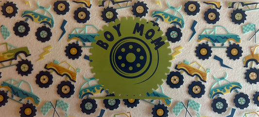 Boy Mom Monster Trucks