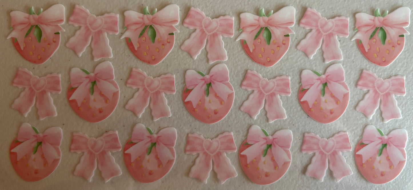 Strawberry Bows