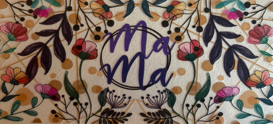 Floral Purple Mama