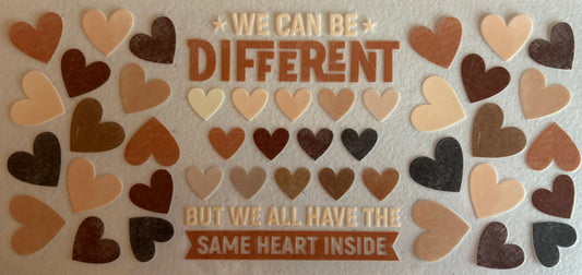 We Can Be Different